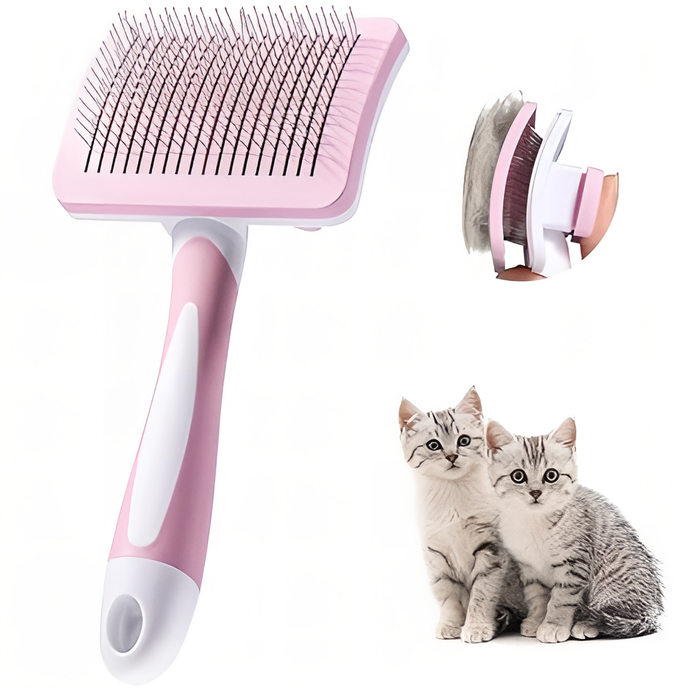 Brosse Autonettoyante Pour Animaux de Compagnie