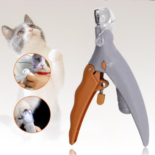 Coupe-Ongles TWH avec Lampe LED et Loupe – Précision et Sécurité pour le Toilettage de Vos Animaux