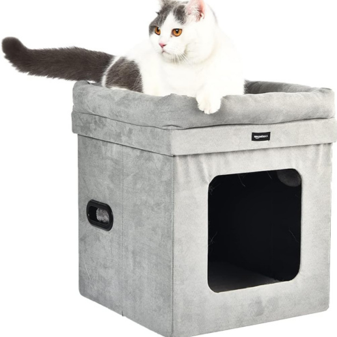 Niche Pliable pour Chat – Confort Douillet et Design Pratique